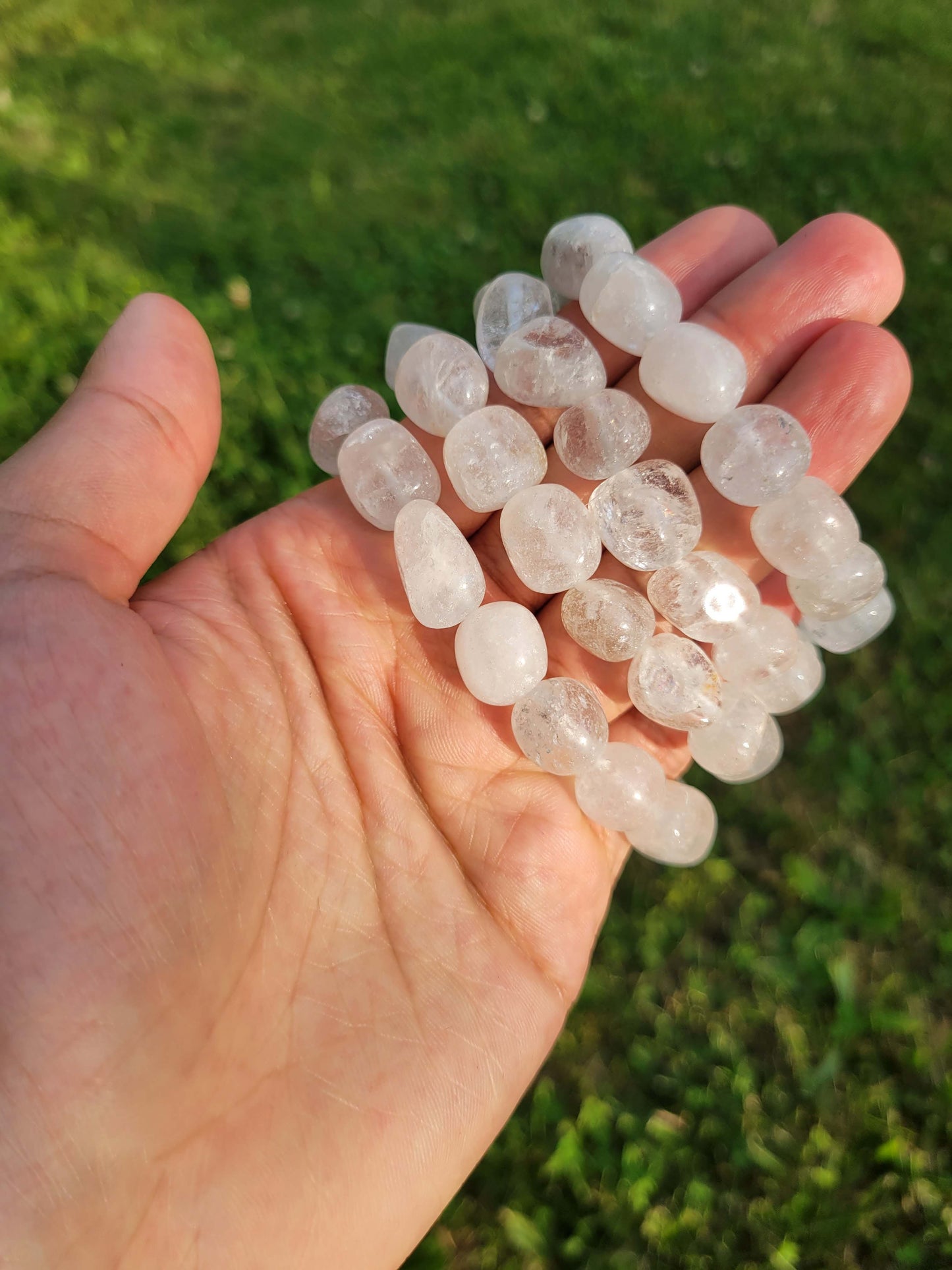 Reiki-Infused Clear Quartz Bracelet