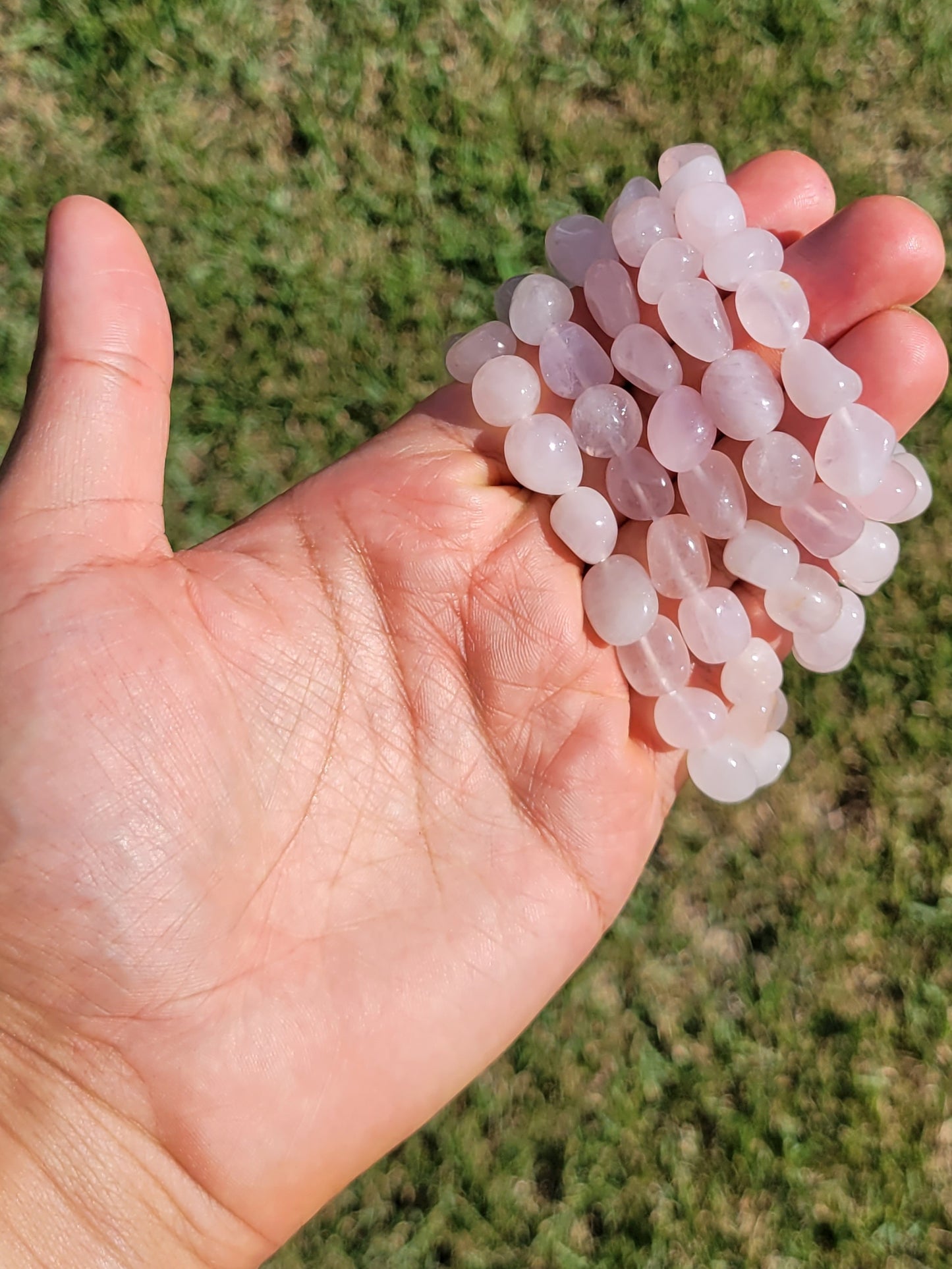 Reiki-Infused Rose Quartz Bracelet