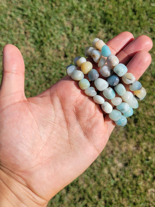 Reiki-Infused Amazonite Bracelet