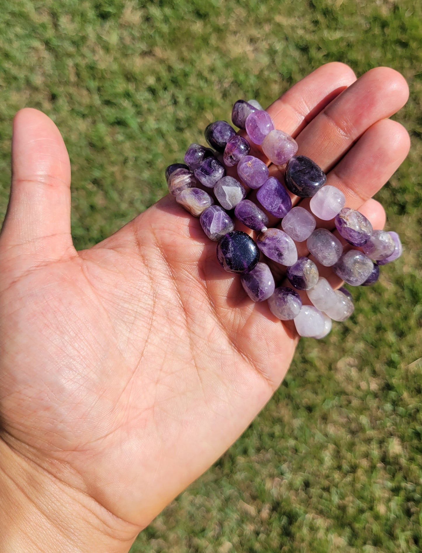 Reiki-Infused Amethyst Bracelet